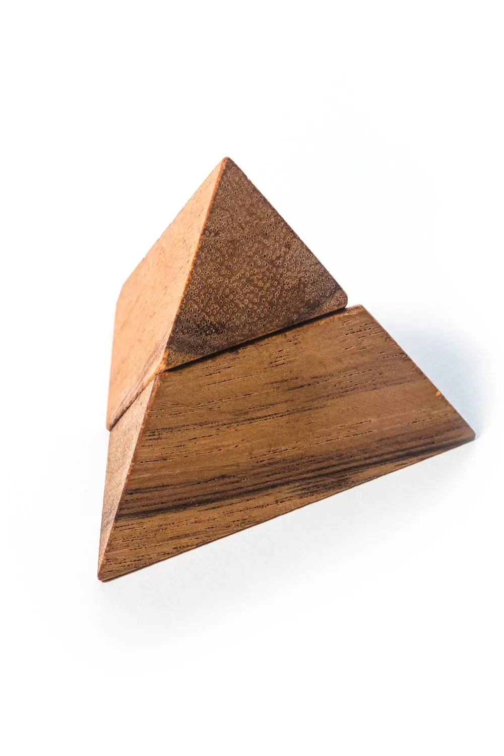 2 Piece Pyramid Brain Teaser Puzzle 1
