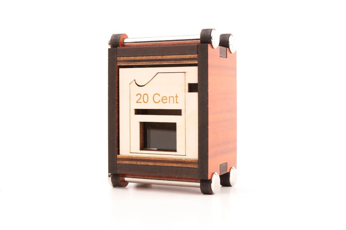 20 Cent Box - Secret Opening Money Puzzle Box (New Version) 1