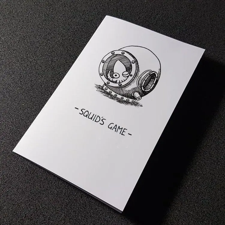 "Squid's Game" Puzzle Card (Very Easy) 1