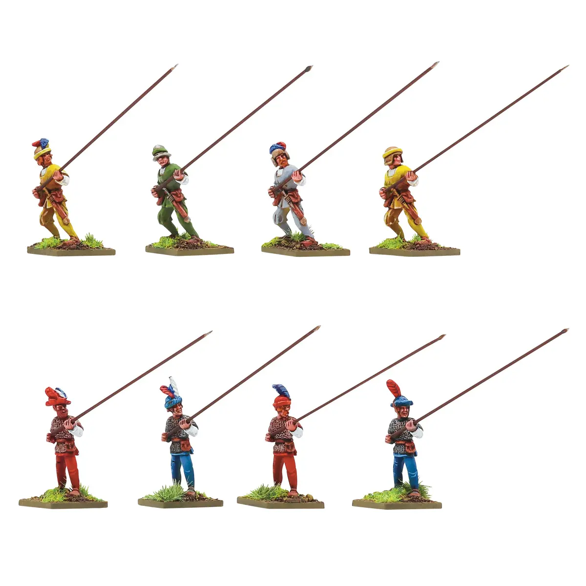 Italian Wars Swiss Pikemen - 'At Port 45' 1