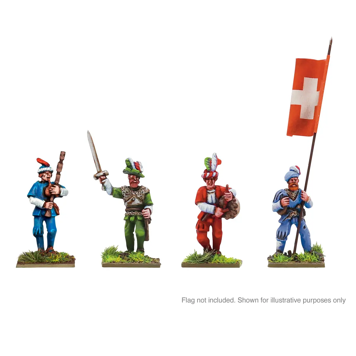 Italian Wars Swiss Foot Command Group 1