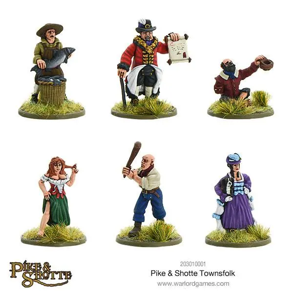 Pike & Shotte Townsfolk 1