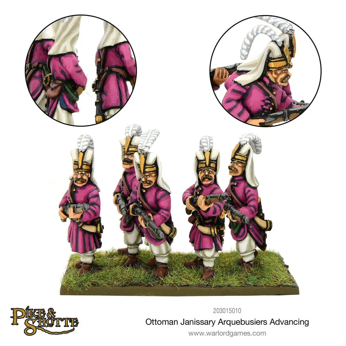 Ottoman Janissary Arquebusiers Advancing 1