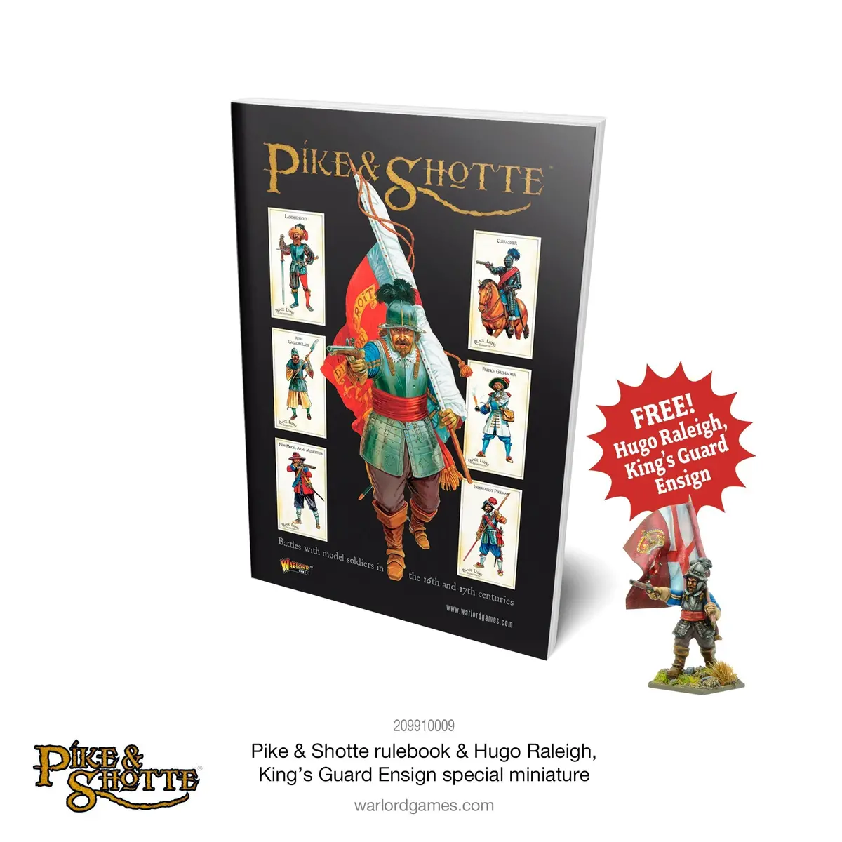 Pike & Shotte Rulebook & Special Figure 1