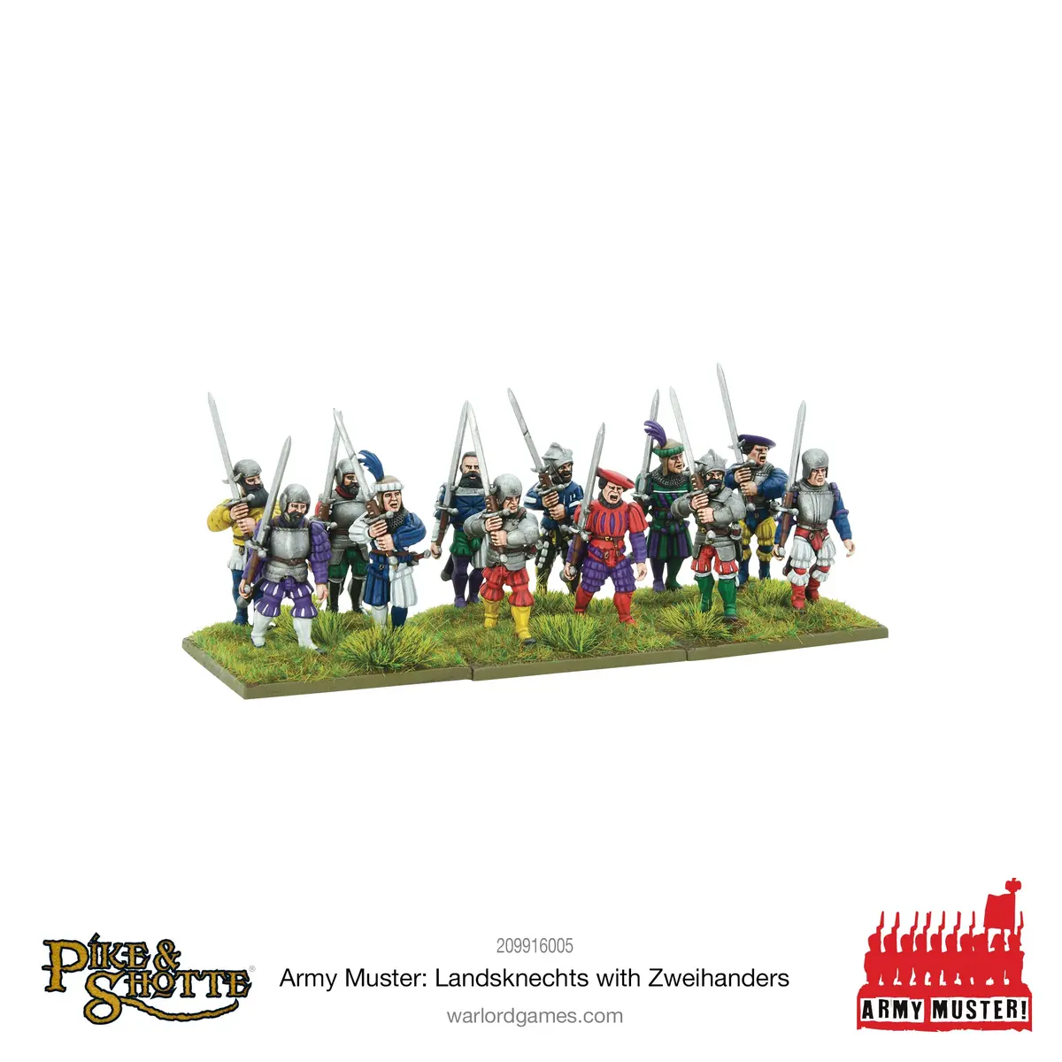 Army Muster - Landsknechts With Zweihanders 2
