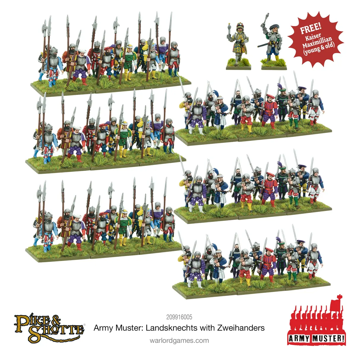 Army Muster - Landsknechts With Zweihanders 1