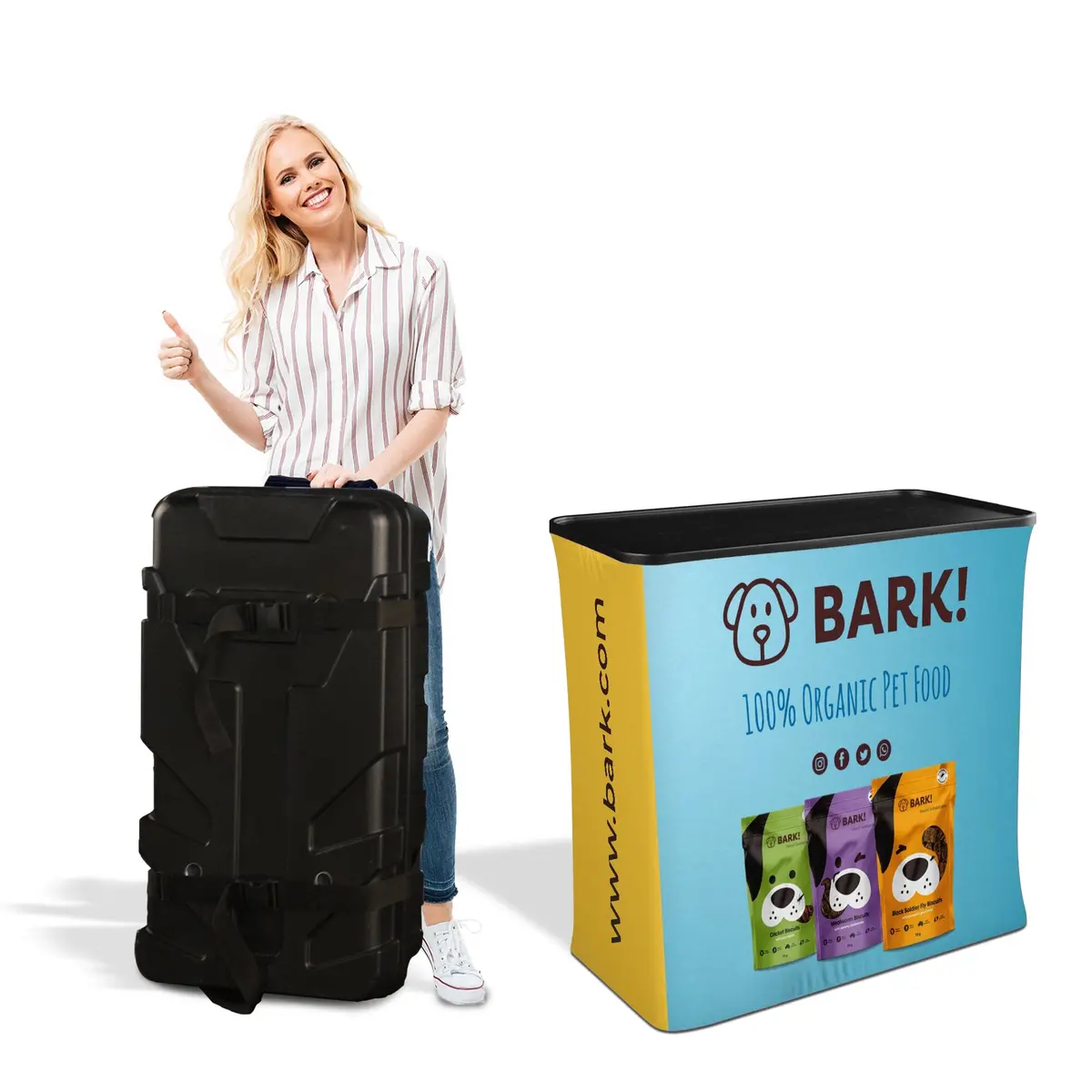 10X20 Trade Show Booth Bridge Archway Package 2