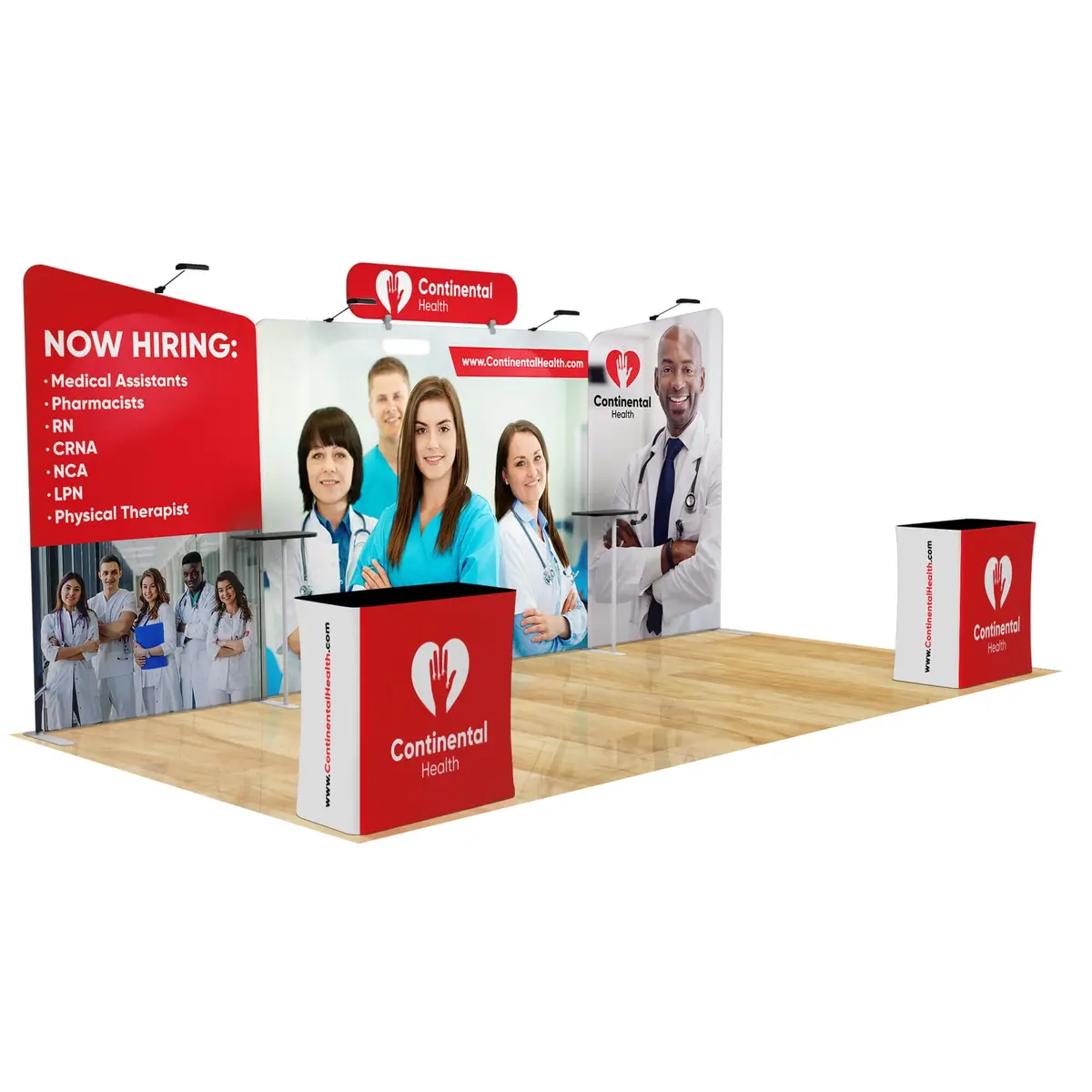 10X20 Trade Show Booth Executive Package 4