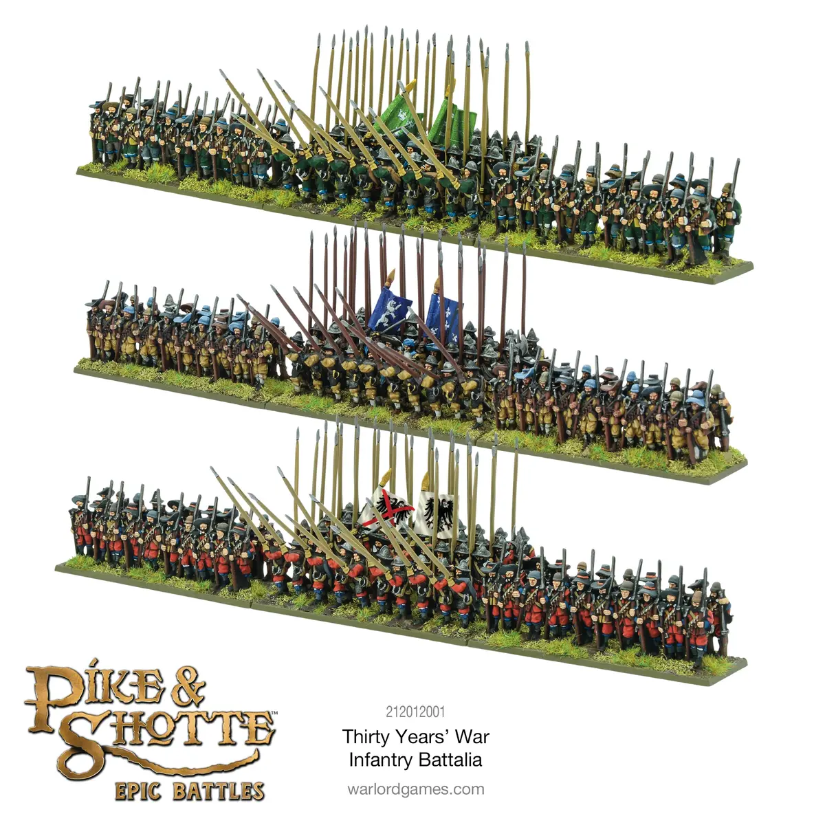 Pike & Shotte Epic Battles - Thirty Year's War Infantry Battalia 1
