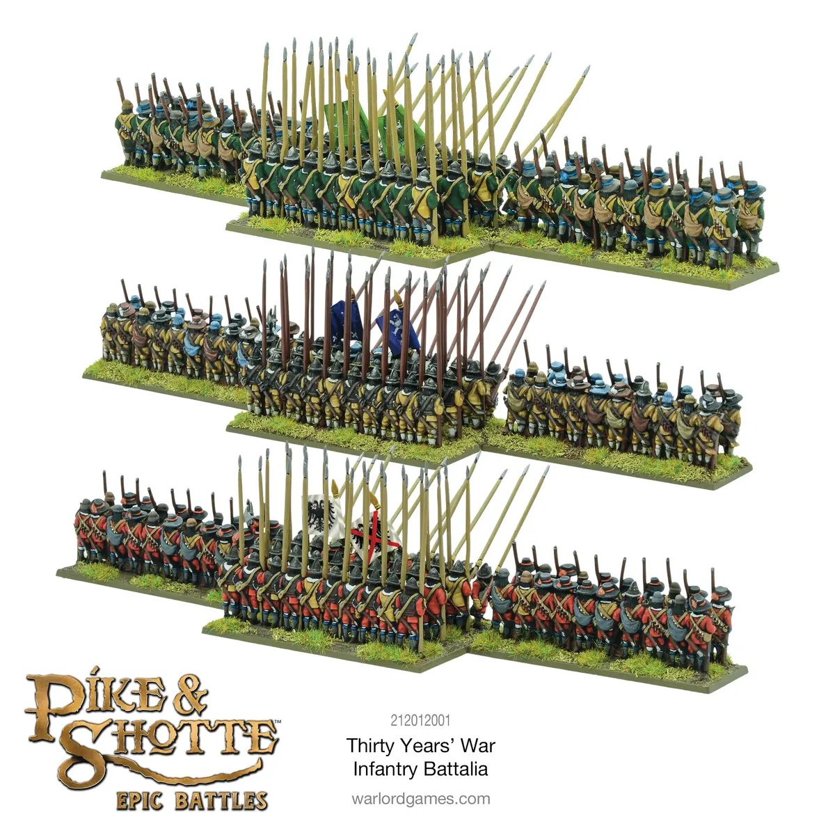Pike & Shotte Epic Battles - Thirty Year's War Infantry Battalia 2