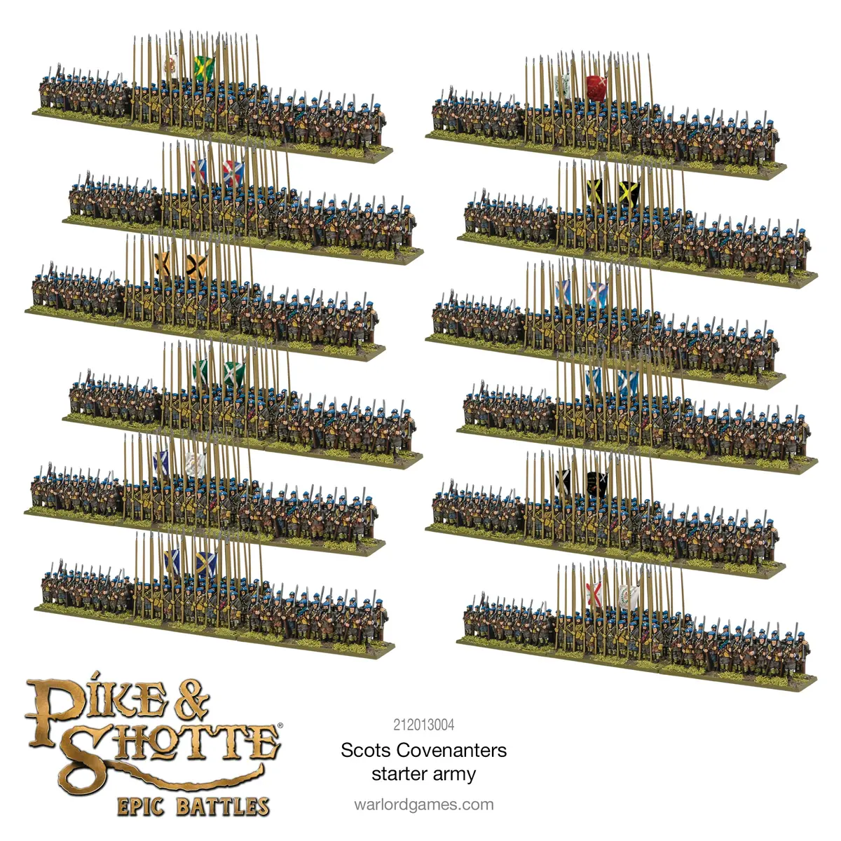 Pike & Shotte Epic Battles: Scots Covenanters Starter Army 2