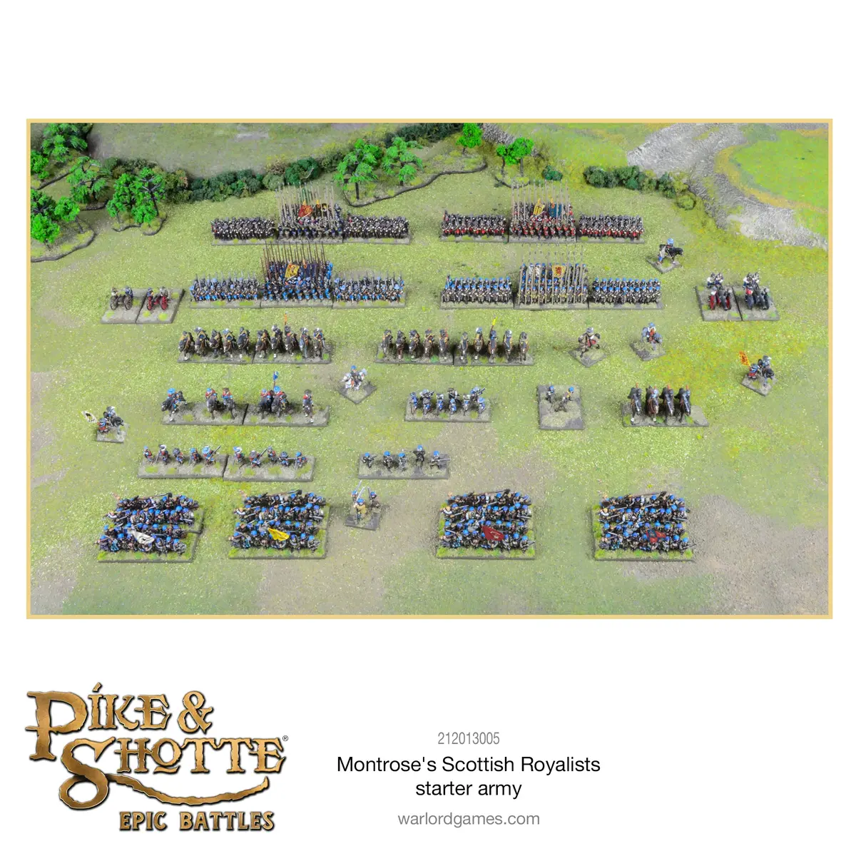 Pike & Shotte Epic Battles: Montrose's Scottish Royalists Starter Army 1