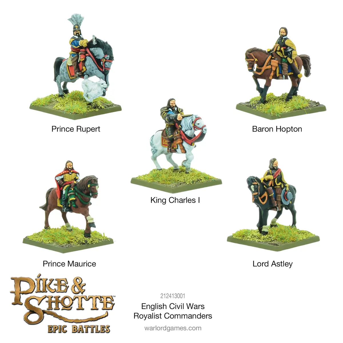 Pike & Shotte Epic Battles - English Civil Wars Royalist Commanders 1