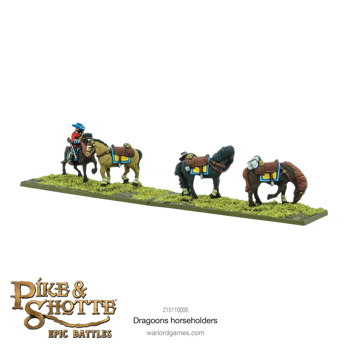 Pike & Shotte Epic Battles - Dragoons Horseholders 1