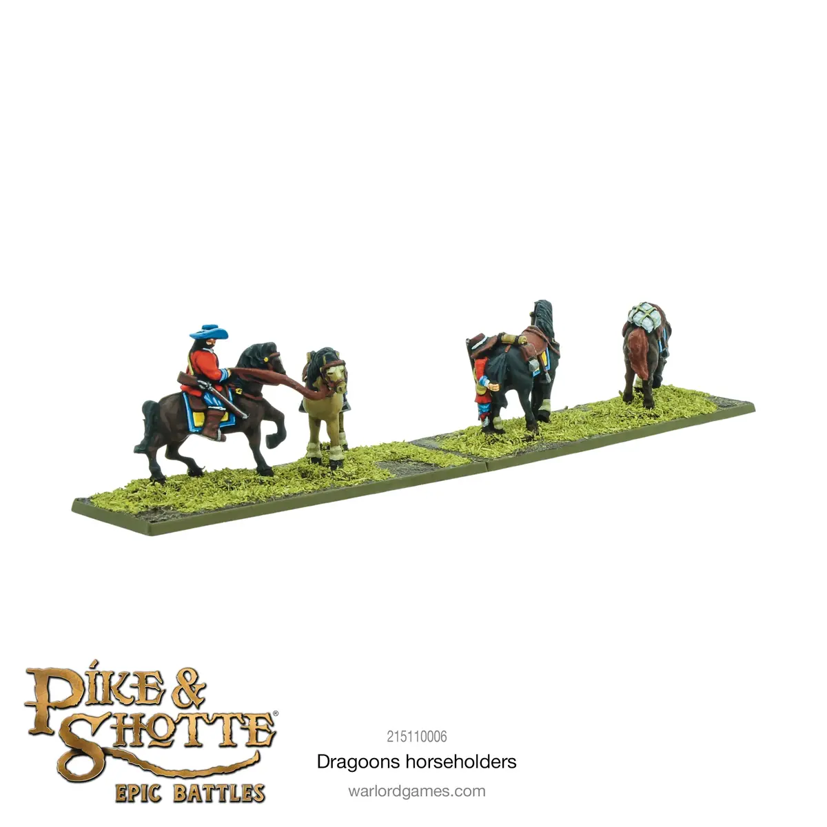 Pike & Shotte Epic Battles - Dragoons Horseholders 2