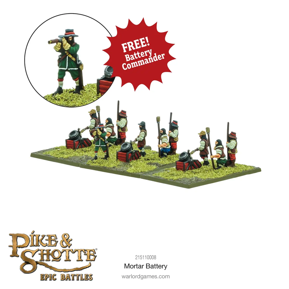 Pike & Shotte Epic Battles - Mortar Battery 1
