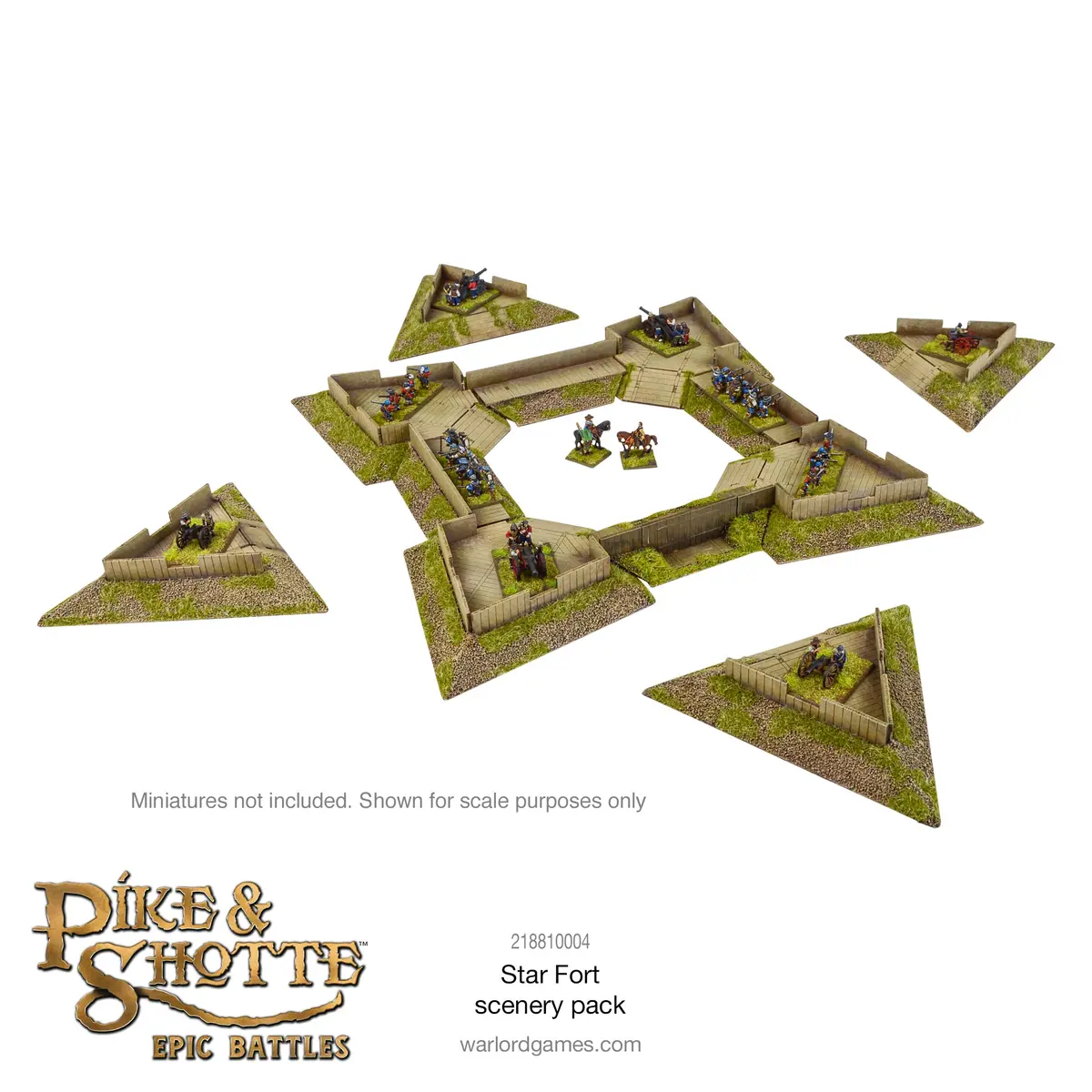 Pike & Shotte Epic Battles - Star Fort Scenery Pack 1