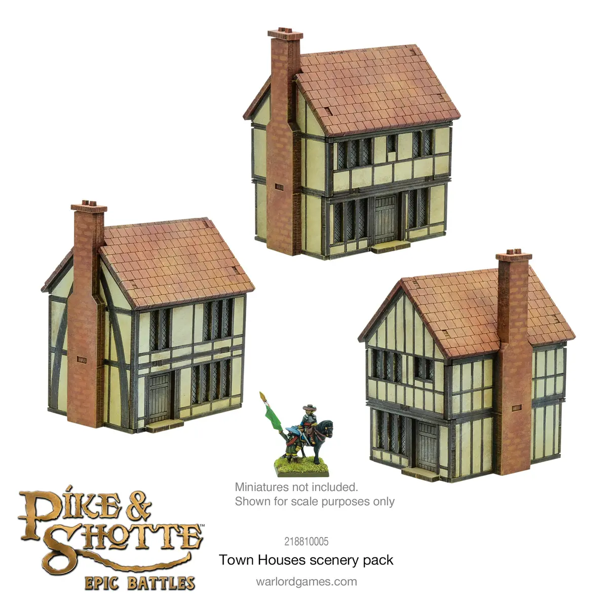 Pike & Shotte Epic Battles - Town Houses Scenery Pack 1
