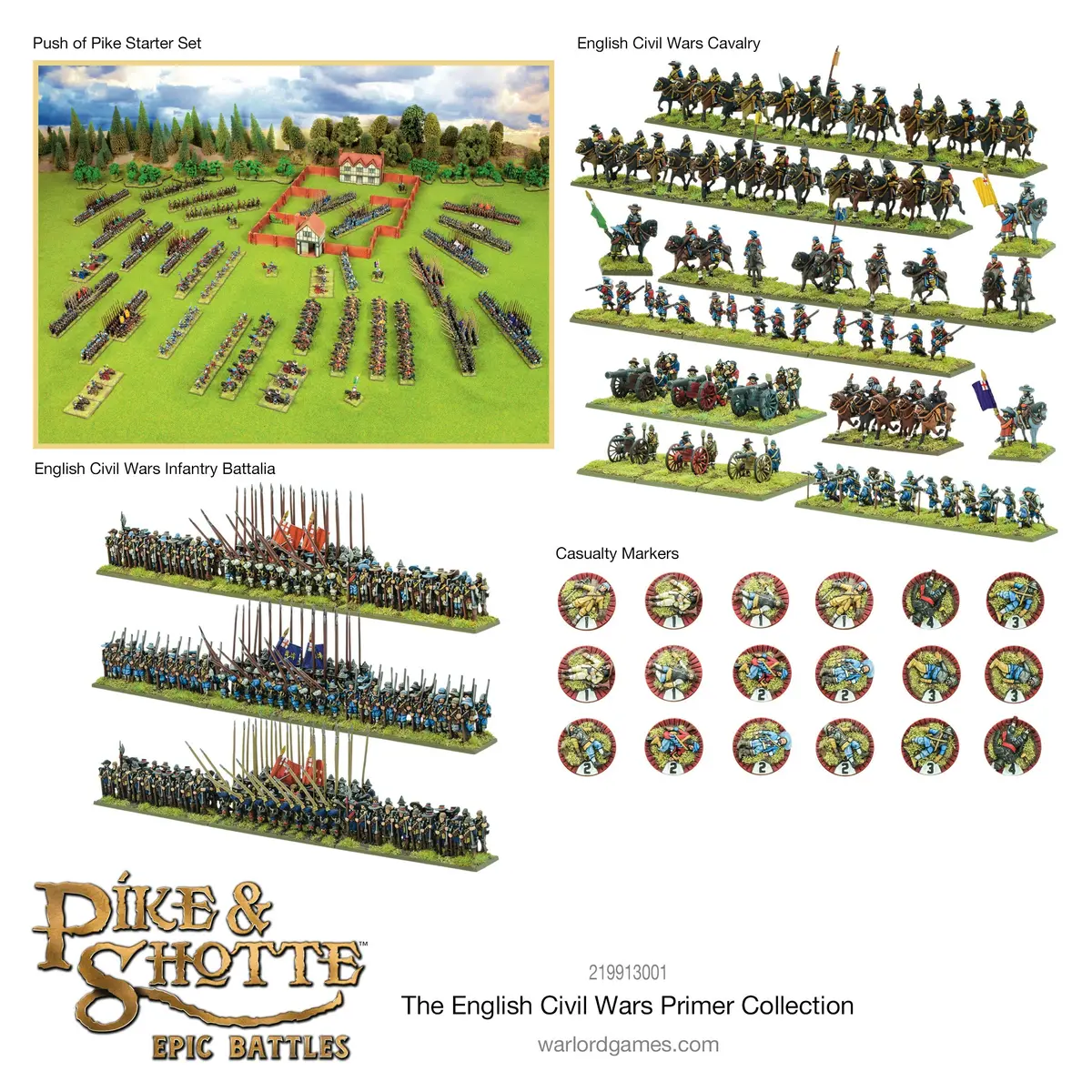 Pike & Shotte Epic Battles - English Civil Wars Primer Collection 1