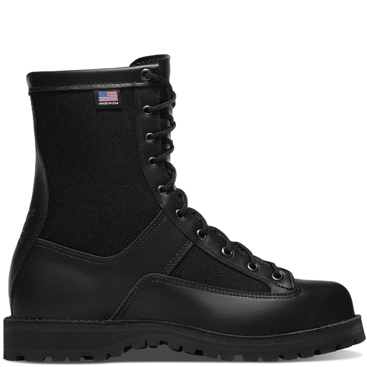 Acadia 8" Black Law Enforcement Boot 1