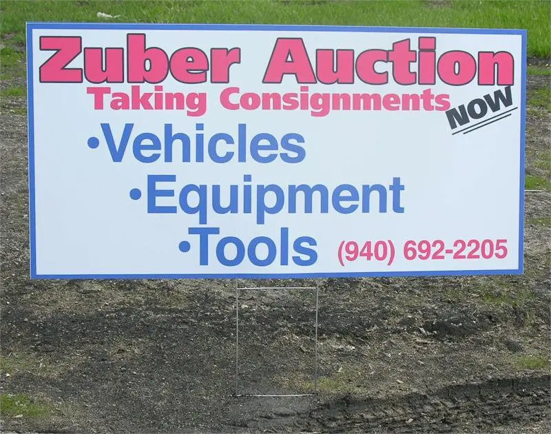 24" X 48" Full-Color Sign - 2-Sided 1