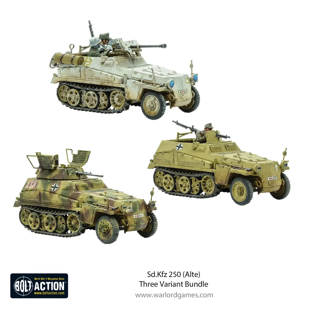 Sd.Kfz 250 (Alte) Three Variant Bundle 1