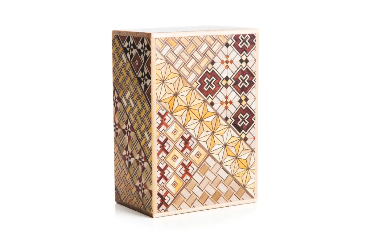 Japanese Secret Puzzle Box 6 Sun 36+1 Steps - Artisan Edition 1