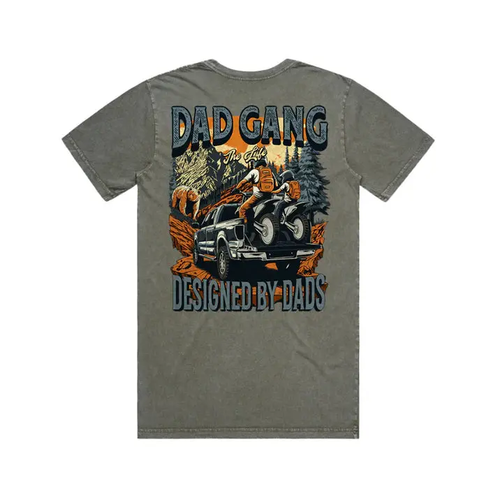 Dg Tee - Mt. Adventure - Faded Green 1