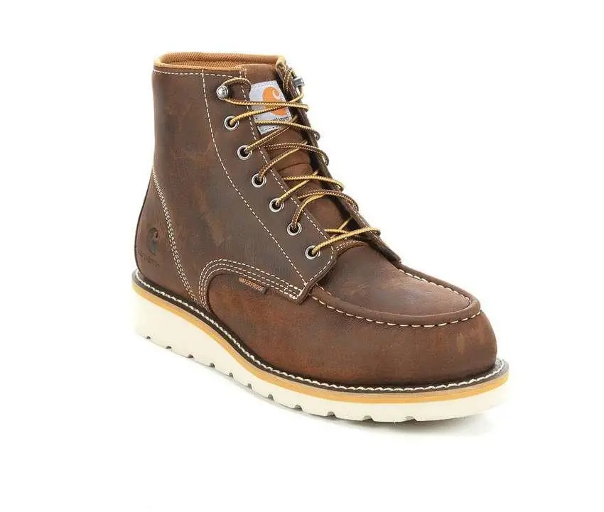 Men's Waterproof 6" Steel Toe Wedge Boot 3