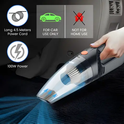 Agaro Car Vacuum Cleaner Hvc1081 | Portable, Handheld, 110W, 5.5Kpa Power Socket 2