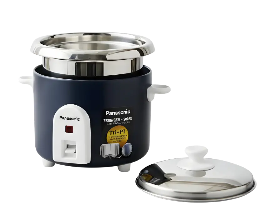 Panasonic Sr-3Na (Sb) Baby Cooker 0.3 Ltr Automatic Rice Cooker - 1 Pot | 230 W | Cooking Capacity 0.16 Kg 2