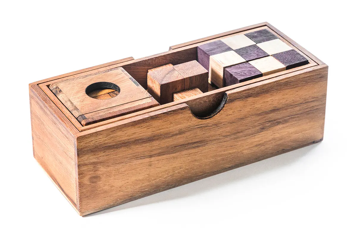 3 Brain Teaser Puzzle Gift Set 1