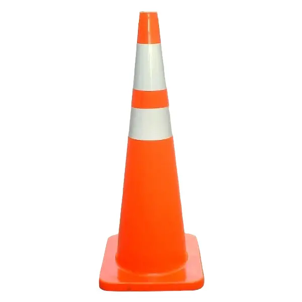 Orange Pvc Traffic Cone All Sizes 12",18",28" And 36" 3