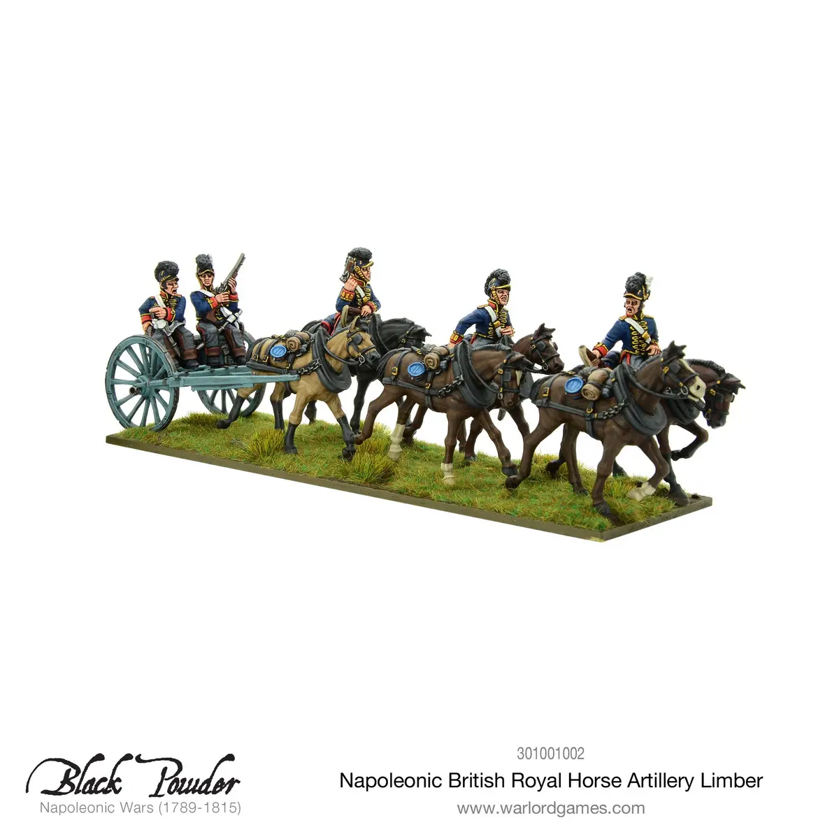 Napoleonic British Royal Horse Artillery Limber 1