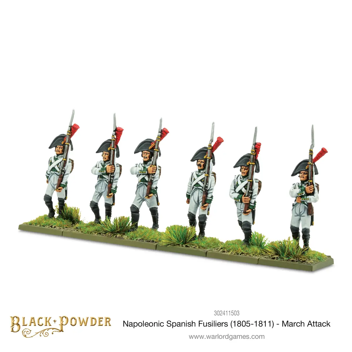 Napoleonic Spanish Fusiliers (1805-1811) - March Attack 1
