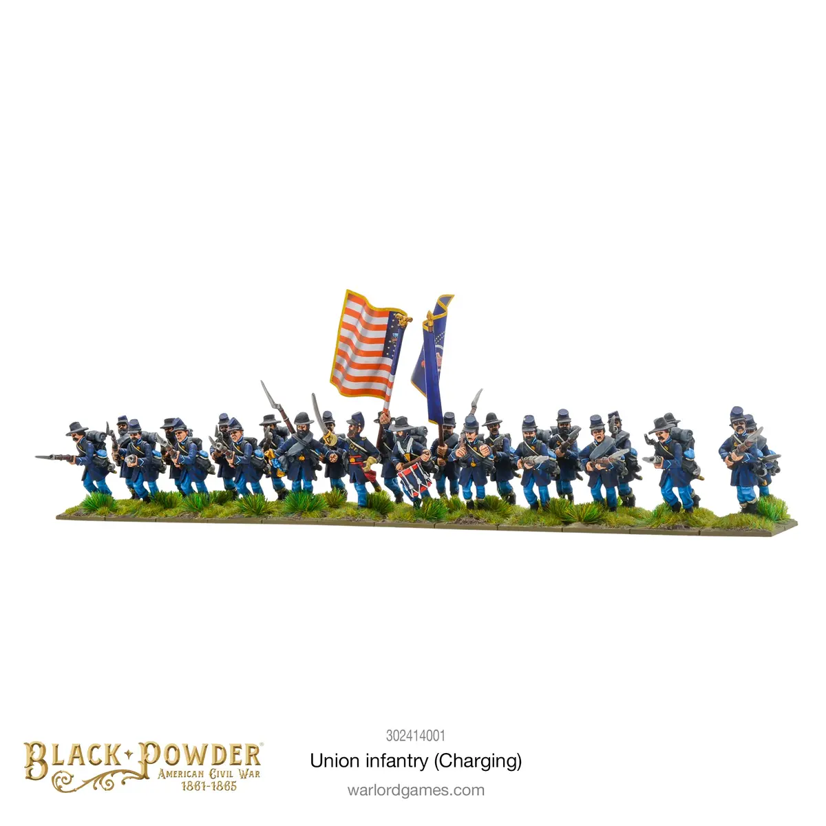 American Civil War: Infantry Regiment Charging 1