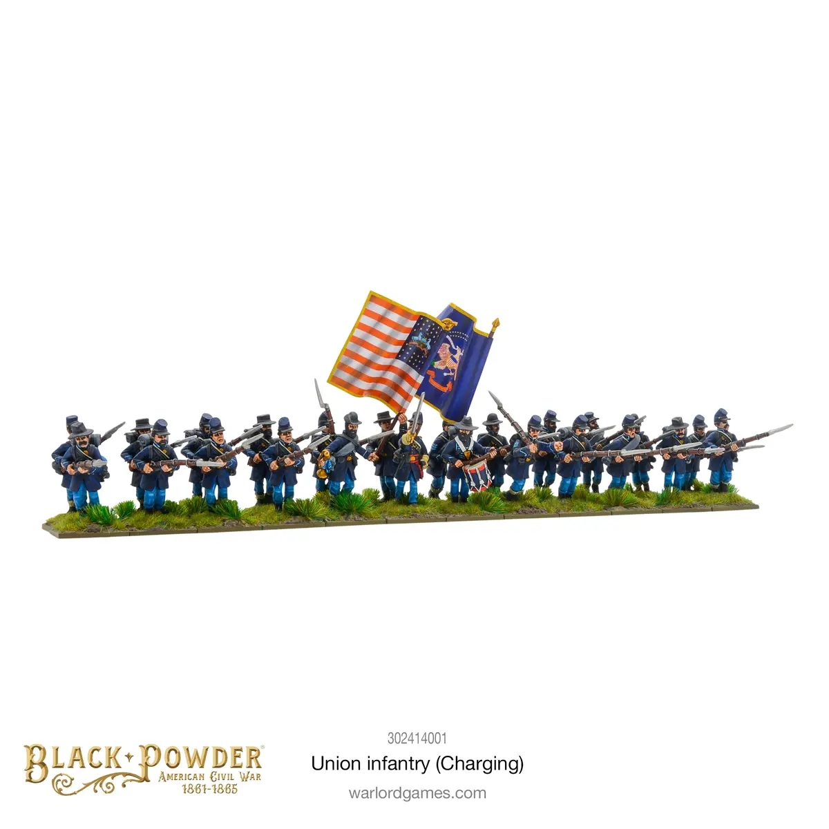 American Civil War: Infantry Regiment Charging 2