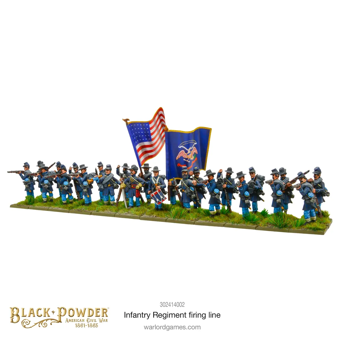 American Civil War: Infantry Regiment Firing Line 1