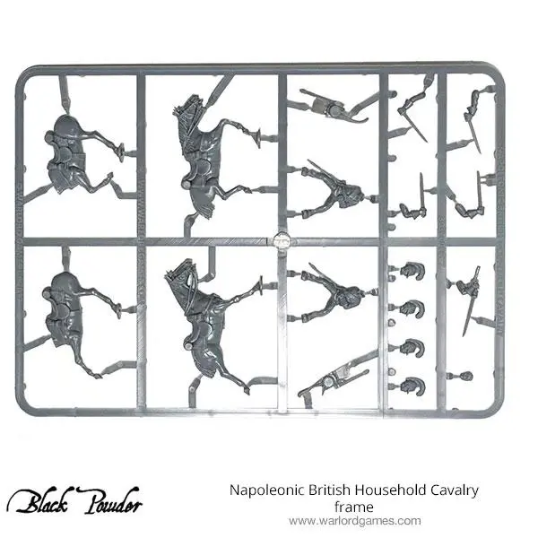 Napoleonic British Household Cavalry Sprue 1