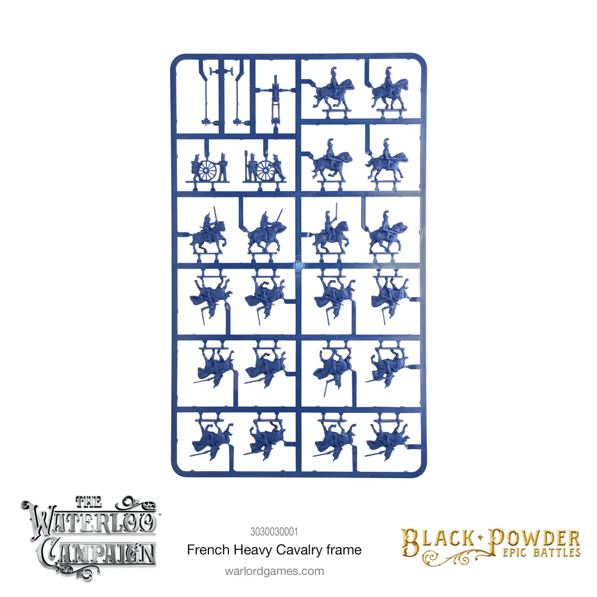 Epic Battles Waterloo -  French Heavy Cavalry Sprue 1