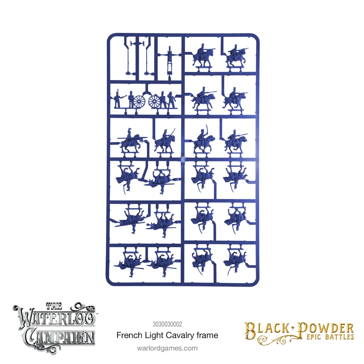 Epic Battles Waterloo -  French Light Cavalry Sprue 1
