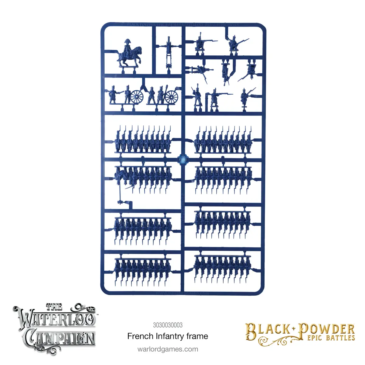 Epic Battles Waterloo -  French Infantry Sprue 1