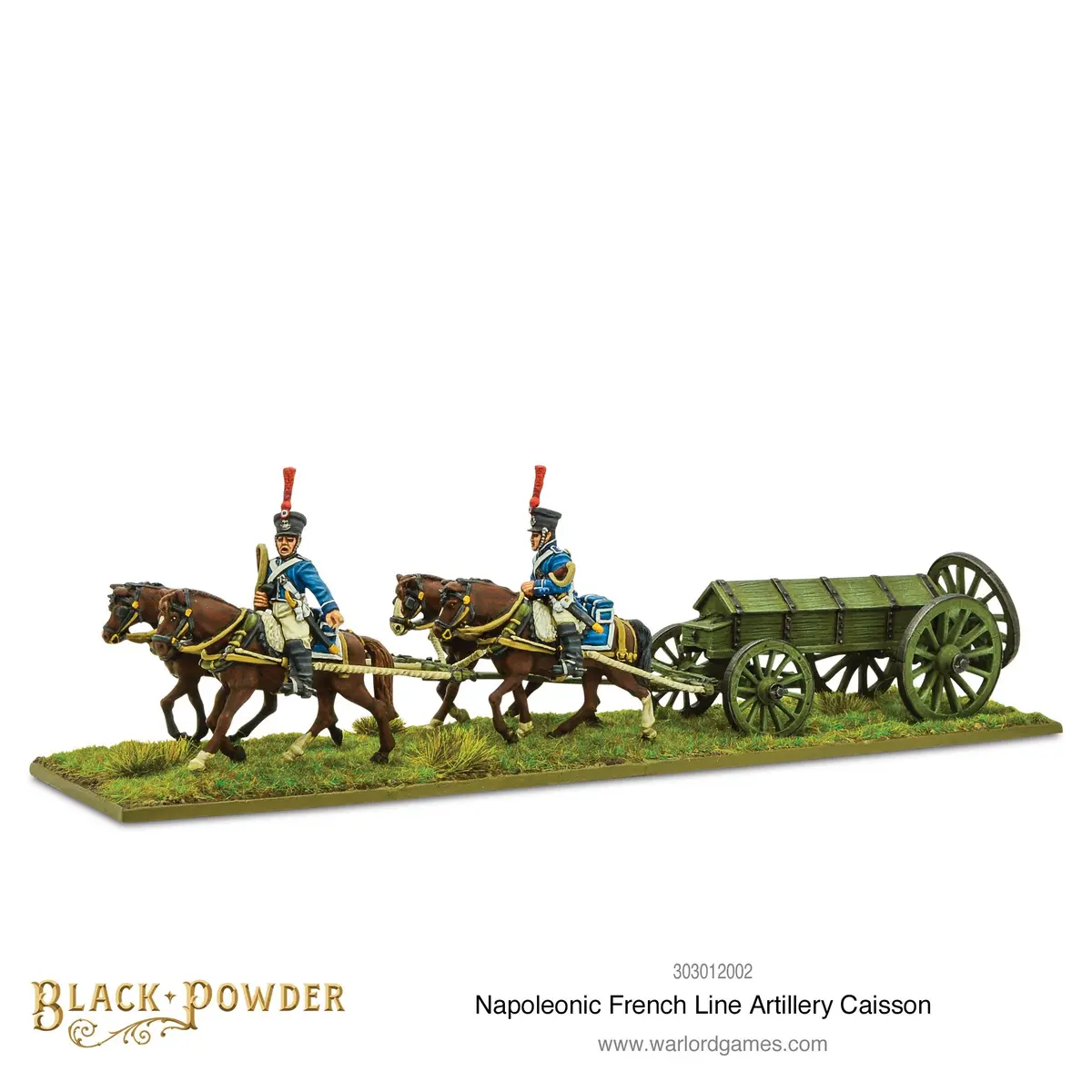 Napoleonic French Line Artillery Caisson 1