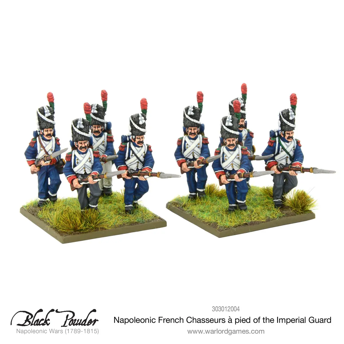 Napoleonic French Chasseurs A Pied Of The Imperial Guard 1
