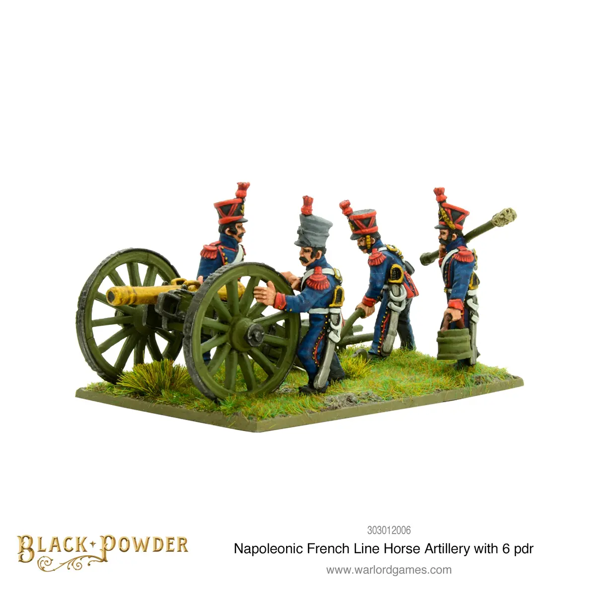 Napoleonic French Line Horse Artillery With 6 Pdr 2