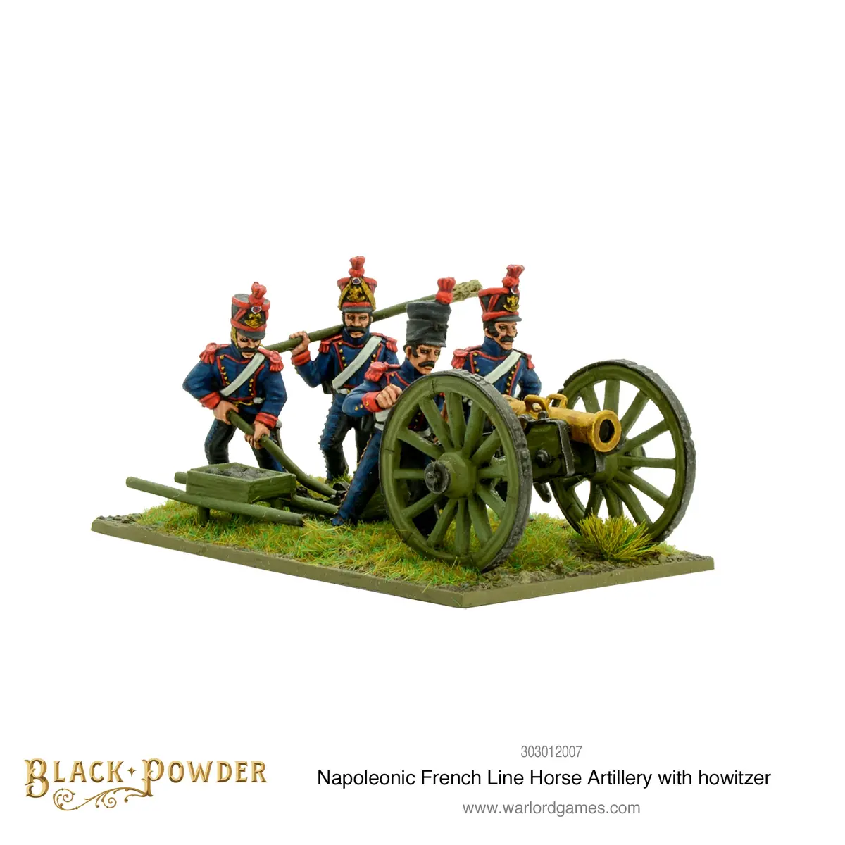 Napoleonic French Line Horse Artillery With Howitzer 1