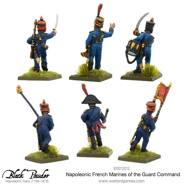 Napoleonic French Marines Of The Guard Command 2