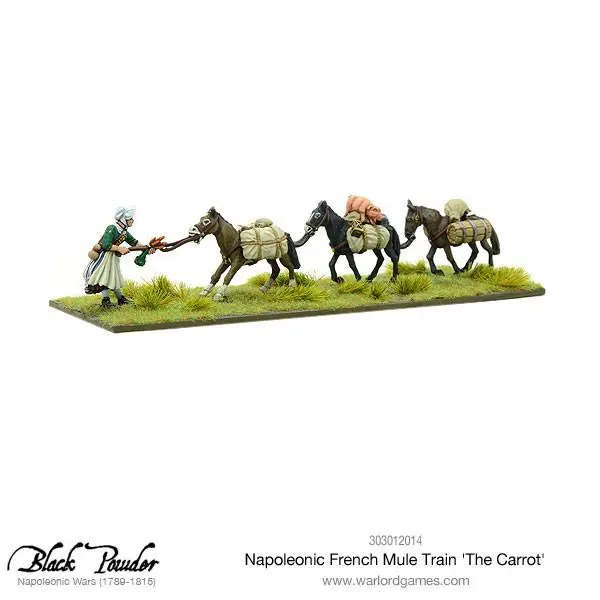 Napoleonic French Mule Train 'The Carrot' 2