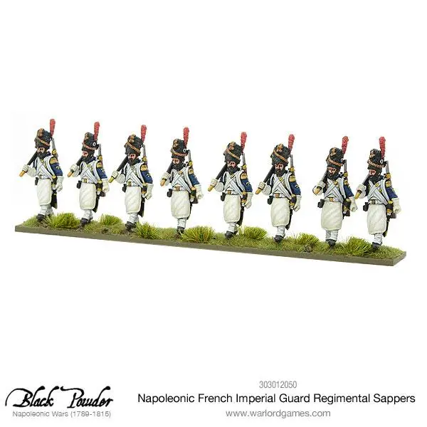 Napoleonic French Imperial Guard Regimental Sappers 1