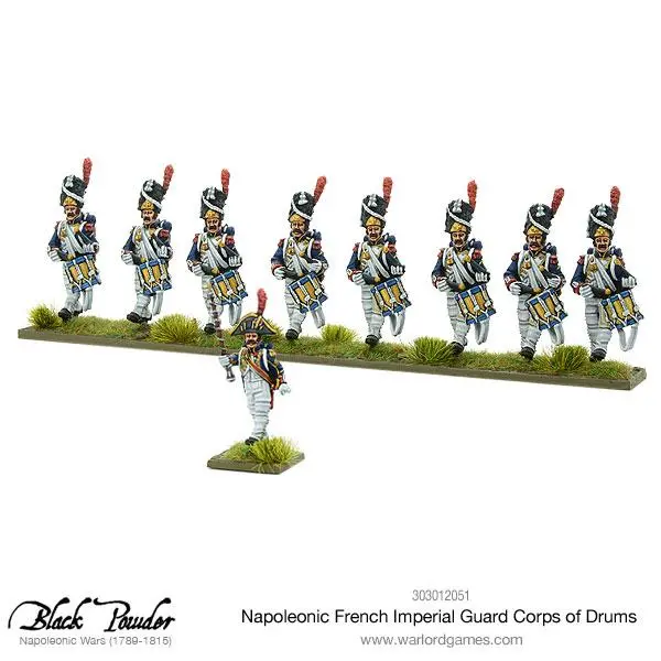 Napoleonic French Imperial Guard Corps Of Drums 1
